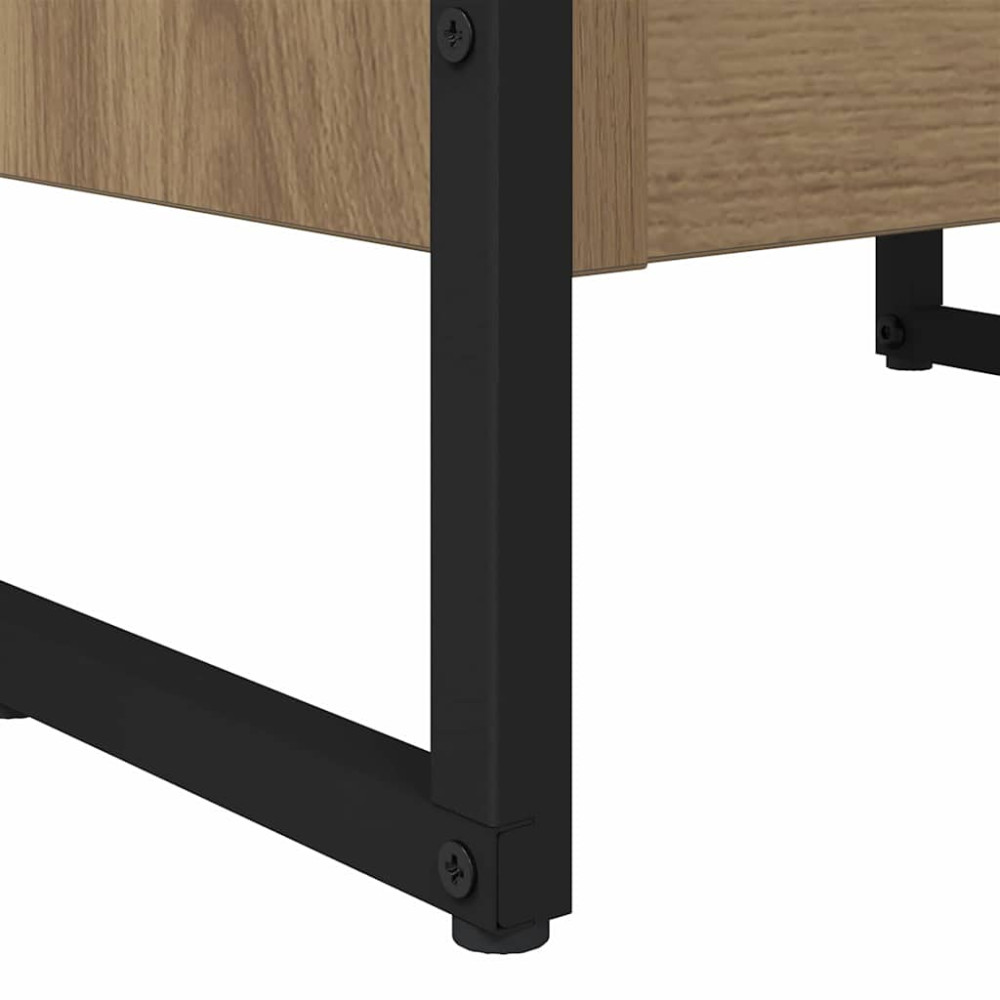 Produktbild för Bokskåp Artisan Ek 40 x 30 x 121 cm Konstruerat trä