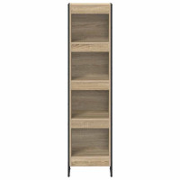 Produktbild för Bokskåp Sonoma 40 x 30 x 155 cm Konstruerat trä