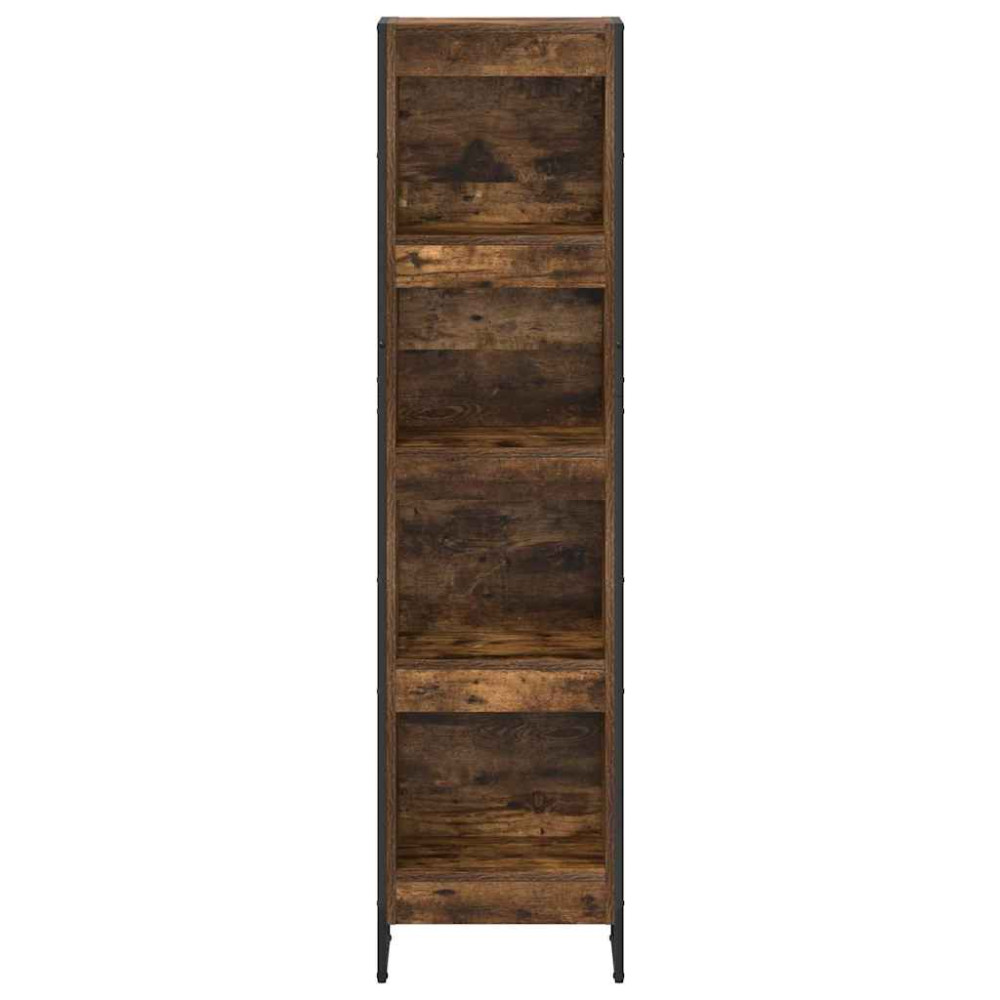 Produktbild för Bokskåp Rökek 40 x 30 x 155 cm Konstruerat trä
