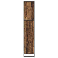Produktbild för Bokskåp Gammalt trä 40 x 30 x 155 cm Konstruerat trä