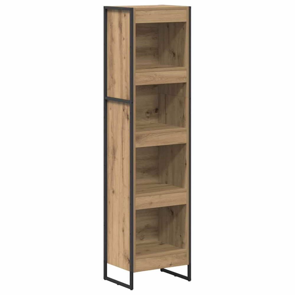 Produktbild för Bokskåp Artisan Ek 40 x 30 x 155 cm Konstruerat trä