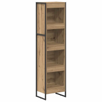 Produktbild för Bokskåp Artisan Ek 40 x 30 x 155 cm Konstruerat trä
