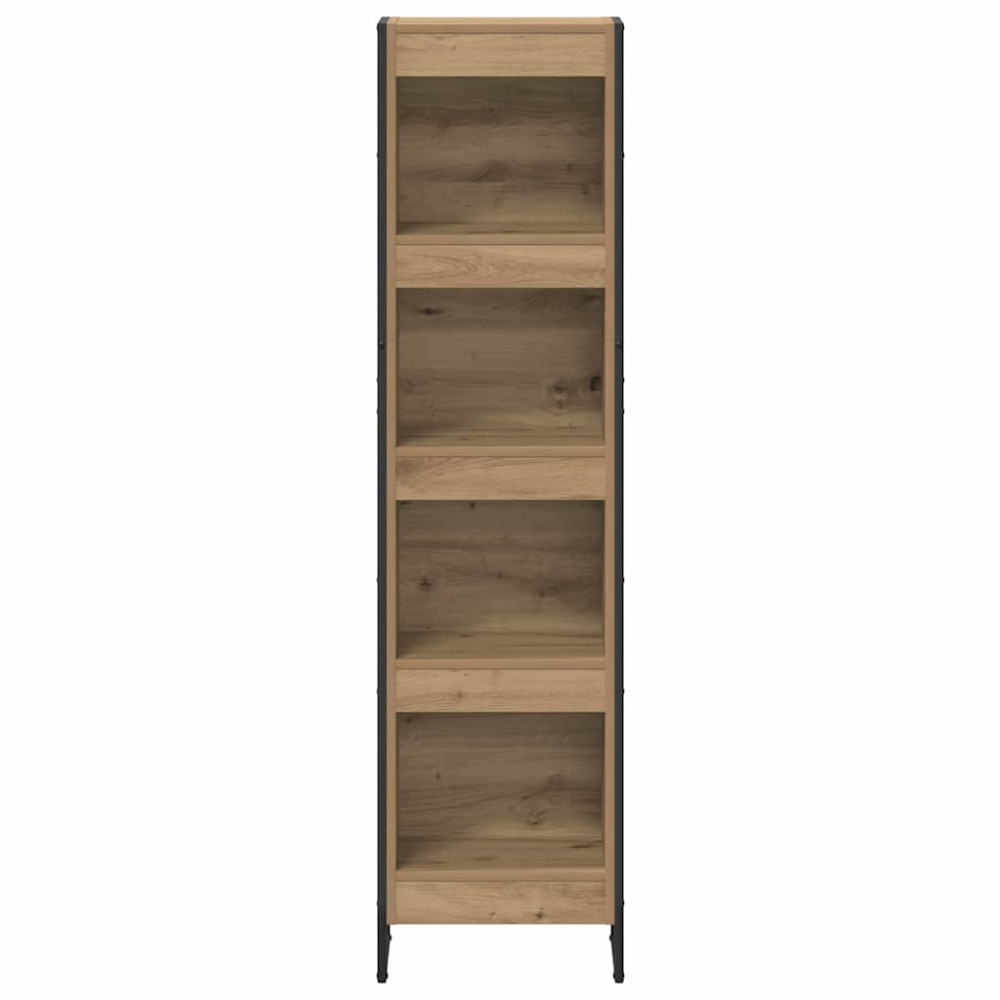 Produktbild för Bokskåp Artisan Ek 40 x 30 x 155 cm Konstruerat trä