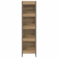 Produktbild för Bokskåp Artisan Ek 40 x 30 x 155 cm Konstruerat trä