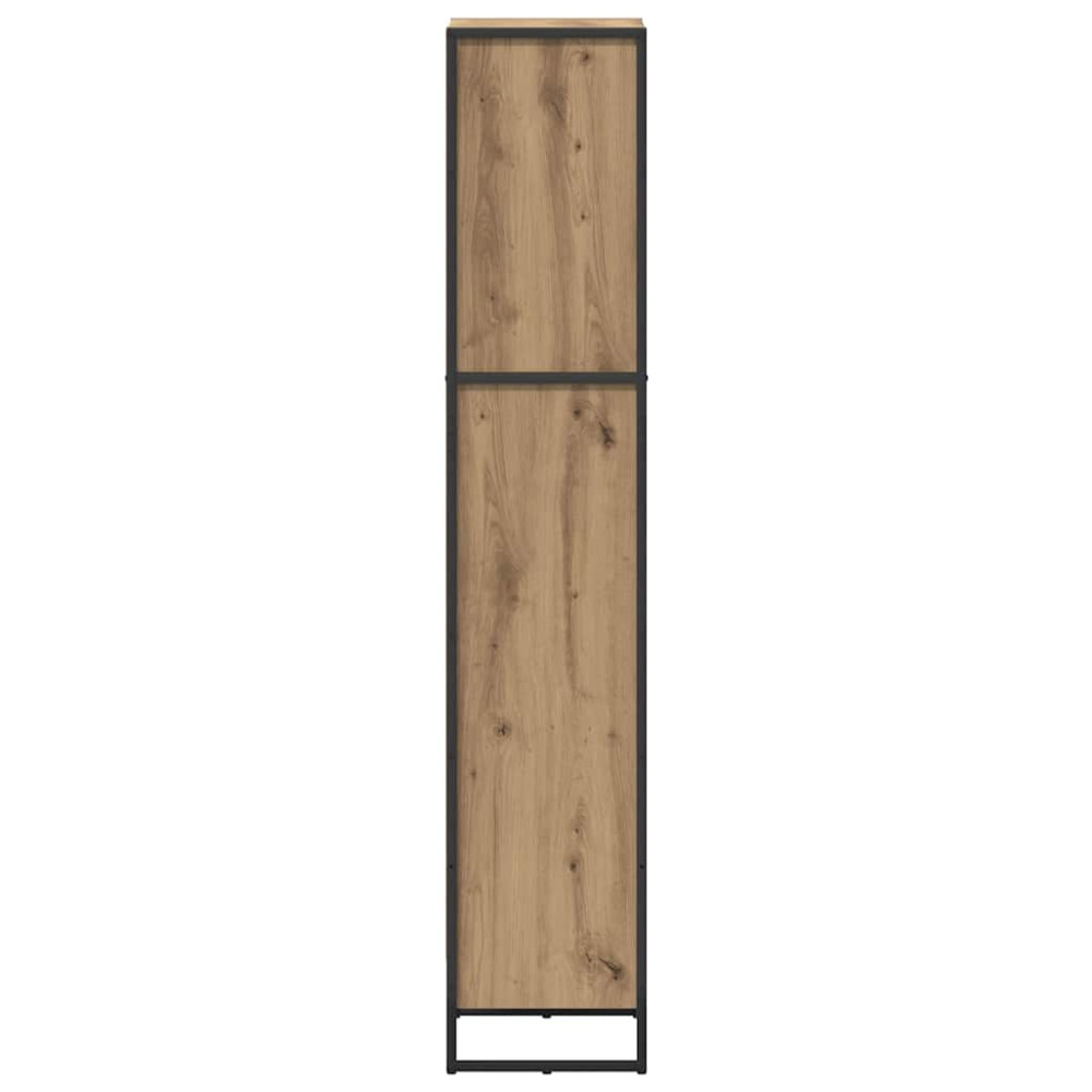 Produktbild för Bokskåp Artisan Ek 40 x 30 x 155 cm Konstruerat trä