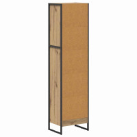 Produktbild för Bokskåp Artisan Ek 40 x 30 x 155 cm Konstruerat trä