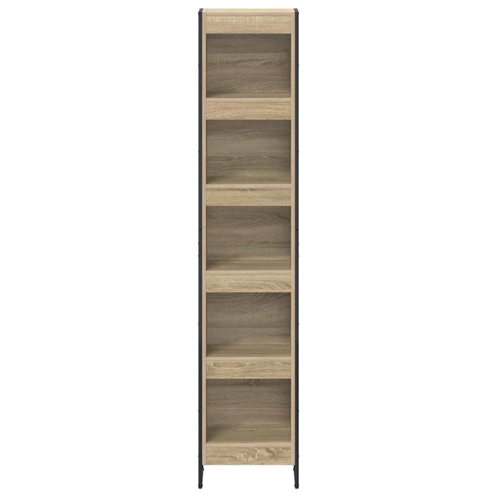 Produktbild för Bokskåp Sonoma 40 x 30 x 189,5 cm Konstruerat trä