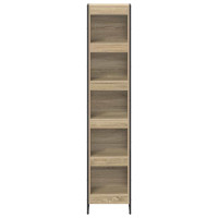 Produktbild för Bokskåp Sonoma 40 x 30 x 189,5 cm Konstruerat trä
