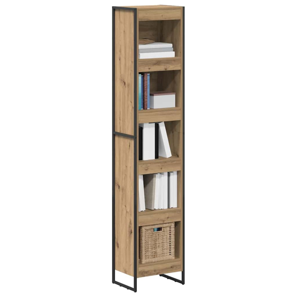 Produktbild för Bokskåp Artisan Ek 40 x 30 x 189,5 cm Konstruerat trä