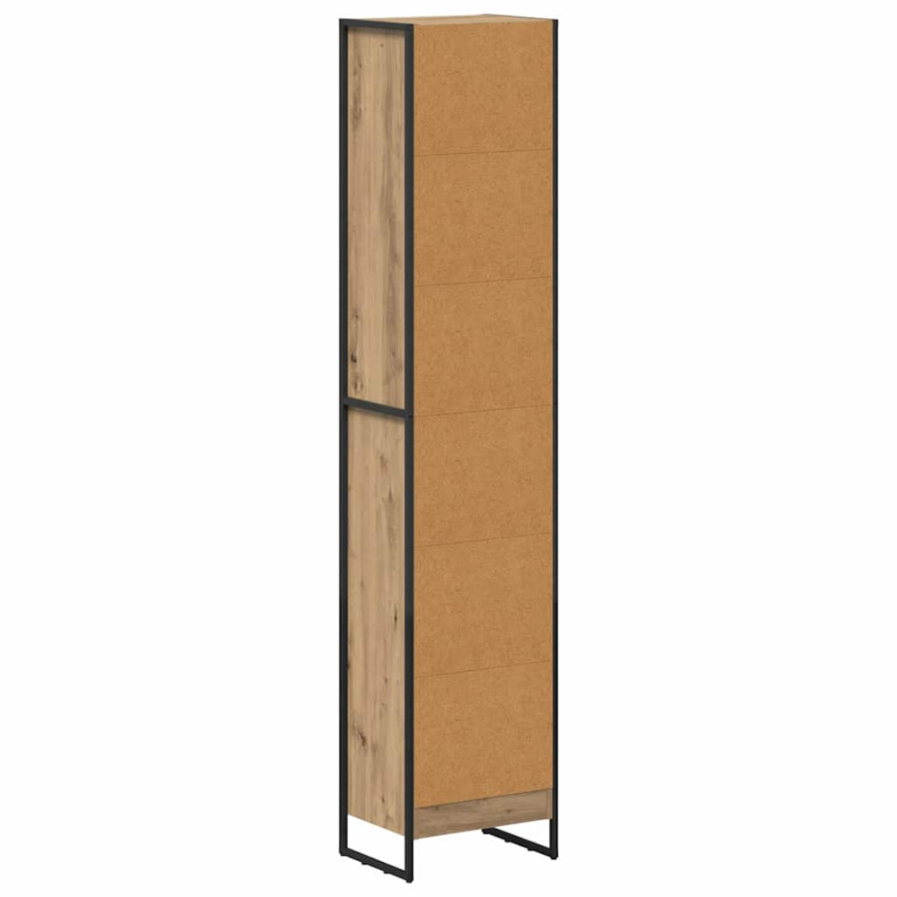 Produktbild för Bokskåp Artisan Ek 40 x 30 x 189,5 cm Konstruerat trä