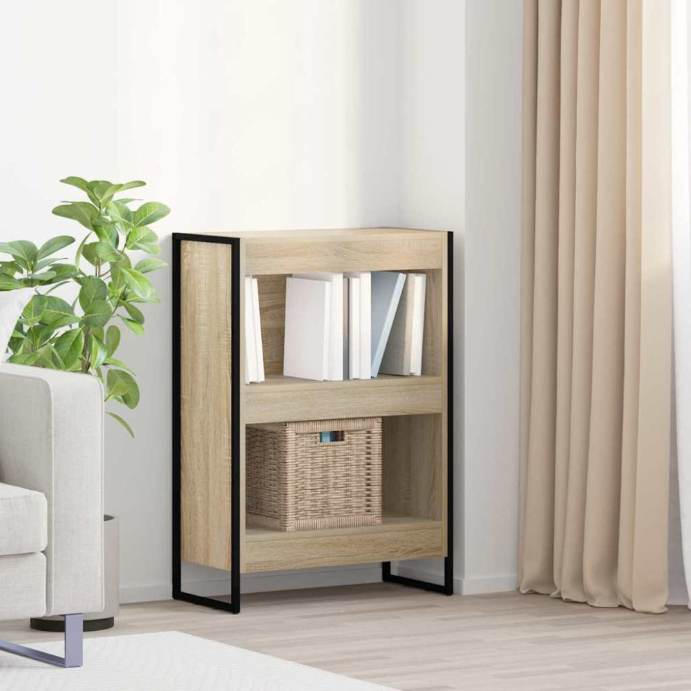 Produktbild för Bokskåp Sonoma 60 x 30 x 86,5 cm Konstruerat trä
