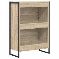 Produktbild för Bokskåp Sonoma 60 x 30 x 86,5 cm Konstruerat trä