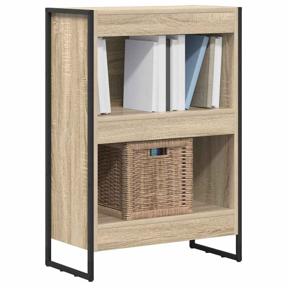 Produktbild för Bokskåp Sonoma 60 x 30 x 86,5 cm Konstruerat trä
