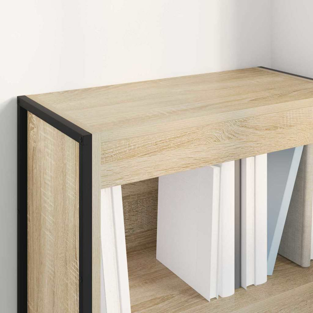 Produktbild för Bokskåp Sonoma 60 x 30 x 86,5 cm Konstruerat trä