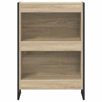 Produktbild för Bokskåp Sonoma 60 x 30 x 86,5 cm Konstruerat trä
