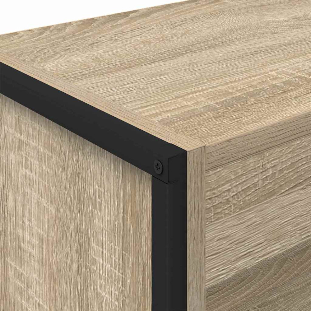 Produktbild för Bokskåp Sonoma 60 x 30 x 86,5 cm Konstruerat trä