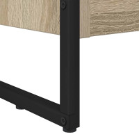 Produktbild för Bokskåp Sonoma 60 x 30 x 86,5 cm Konstruerat trä