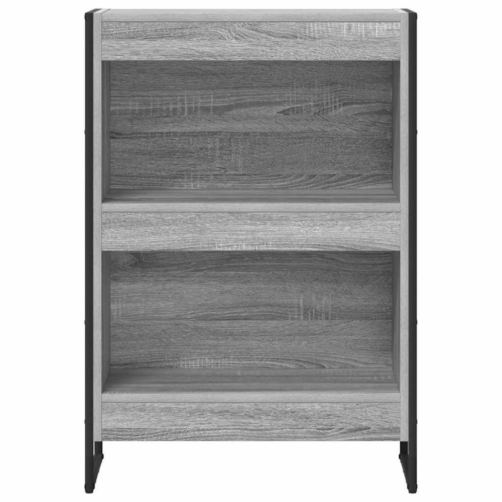 Produktbild för Bokskåp Grå Sonoma 60 x 30 x 86,5 cm Konstruerat trä