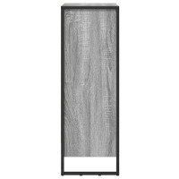Produktbild för Bokskåp Grå Sonoma 60 x 30 x 86,5 cm Konstruerat trä