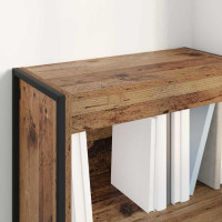 Produktbild för Bokskåp Gammalt trä 60 x 30 x 86,5 cm Konstruerat trä