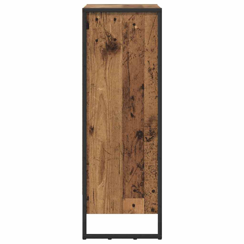 Produktbild för Bokskåp Gammalt trä 60 x 30 x 86,5 cm Konstruerat trä