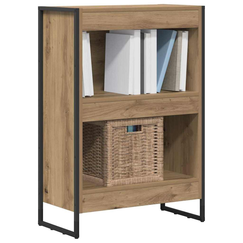 Produktbild för Bokskåp Artisan Ek 60 x 30 x 86,5 cm Konstruerat trä