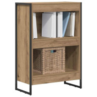 Produktbild för Bokskåp Artisan Ek 60 x 30 x 86,5 cm Konstruerat trä