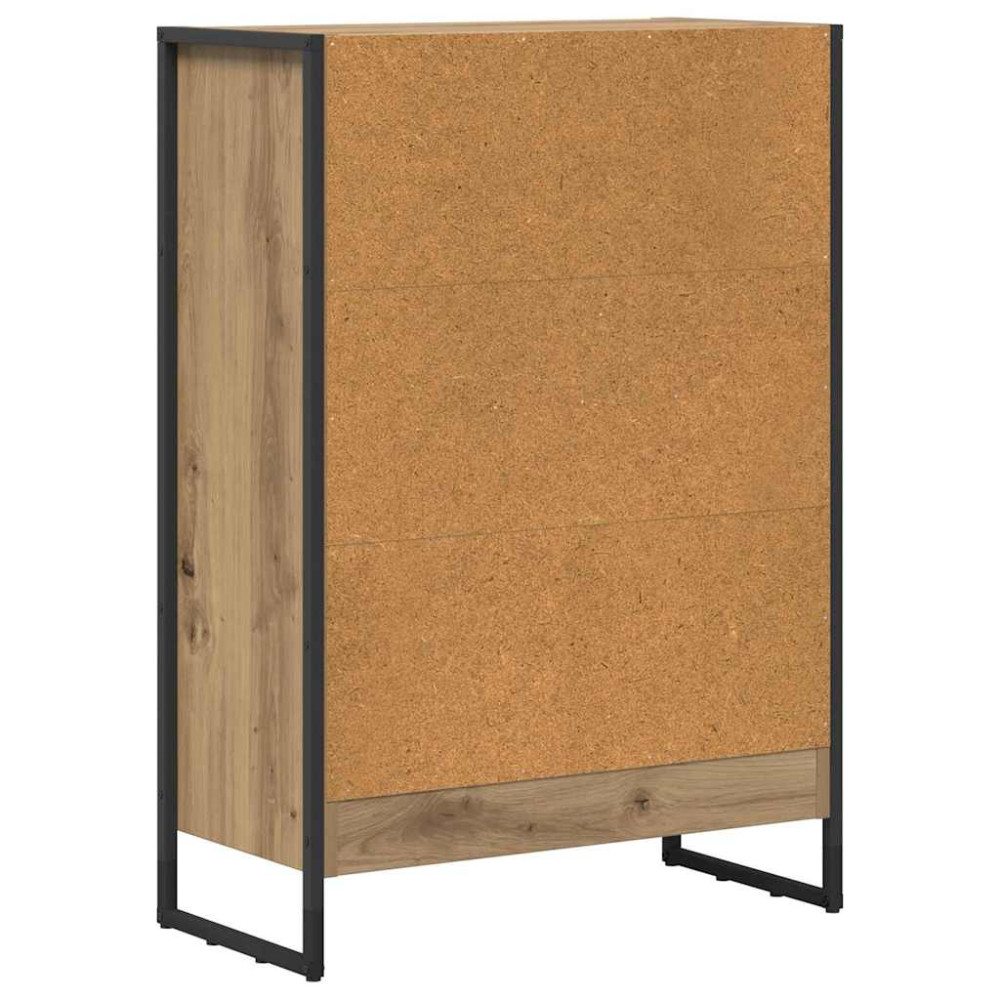 Produktbild för Bokskåp Artisan Ek 60 x 30 x 86,5 cm Konstruerat trä