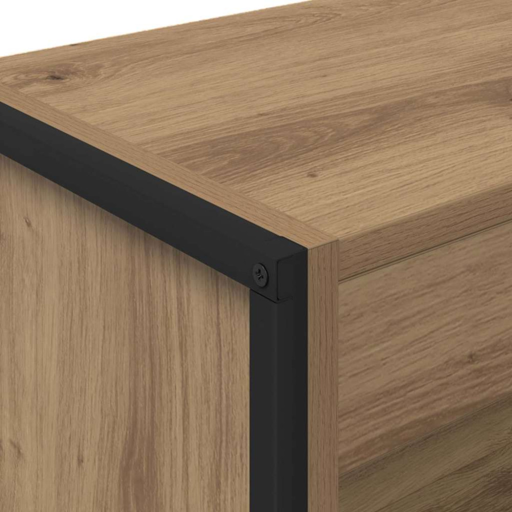 Produktbild för Bokskåp Artisan Ek 60 x 30 x 86,5 cm Konstruerat trä