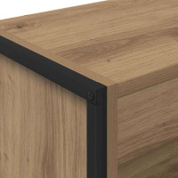 Produktbild för Bokskåp Artisan Ek 60 x 30 x 86,5 cm Konstruerat trä