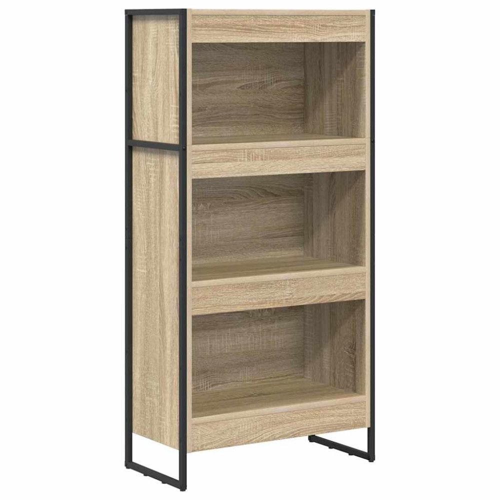 Produktbild för Bokskåp Sonoma 60 x 30 x 121 cm Konstruerat trä
