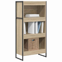 Produktbild för Bokskåp Sonoma 60 x 30 x 121 cm Konstruerat trä