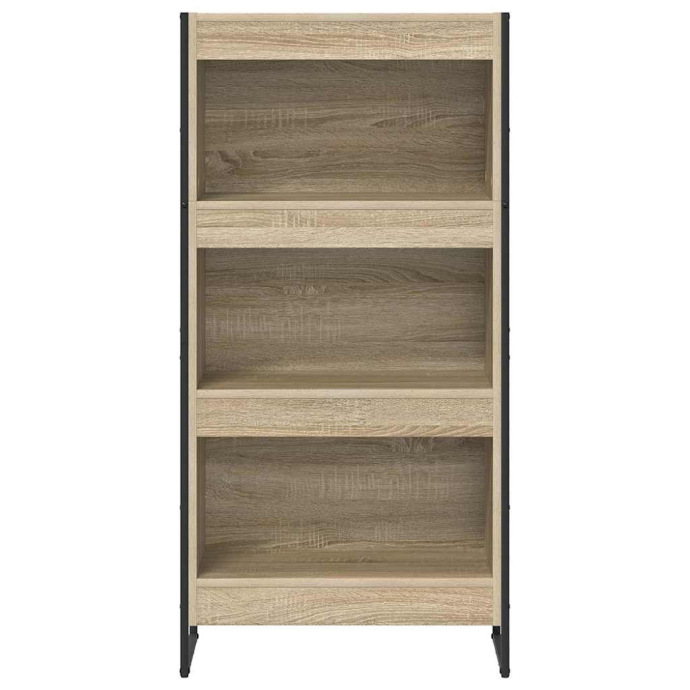Produktbild för Bokskåp Sonoma 60 x 30 x 121 cm Konstruerat trä