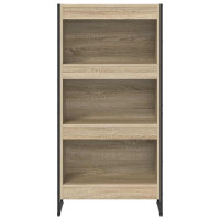 Produktbild för Bokskåp Sonoma 60 x 30 x 121 cm Konstruerat trä