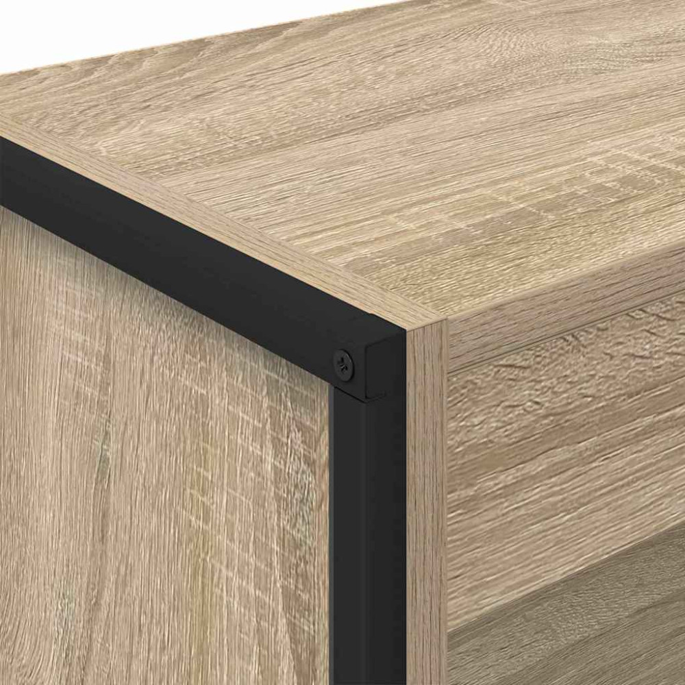 Produktbild för Bokskåp Sonoma 60 x 30 x 121 cm Konstruerat trä