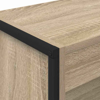 Produktbild för Bokskåp Sonoma 60 x 30 x 121 cm Konstruerat trä