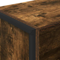 Produktbild för Bokskåp Rökek 60 x 30 x 121 cm Konstruerat trä
