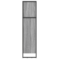 Produktbild för Bokskåp Grå Sonoma 60 x 30 x 121 cm Konstruerat trä
