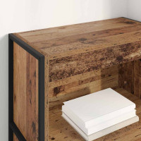 Produktbild för Bokskåp Gammalt trä 60 x 30 x 121 cm Konstruerat trä
