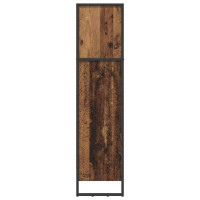 Produktbild för Bokskåp Gammalt trä 60 x 30 x 121 cm Konstruerat trä
