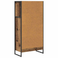 Produktbild för Bokskåp Gammalt trä 60 x 30 x 121 cm Konstruerat trä