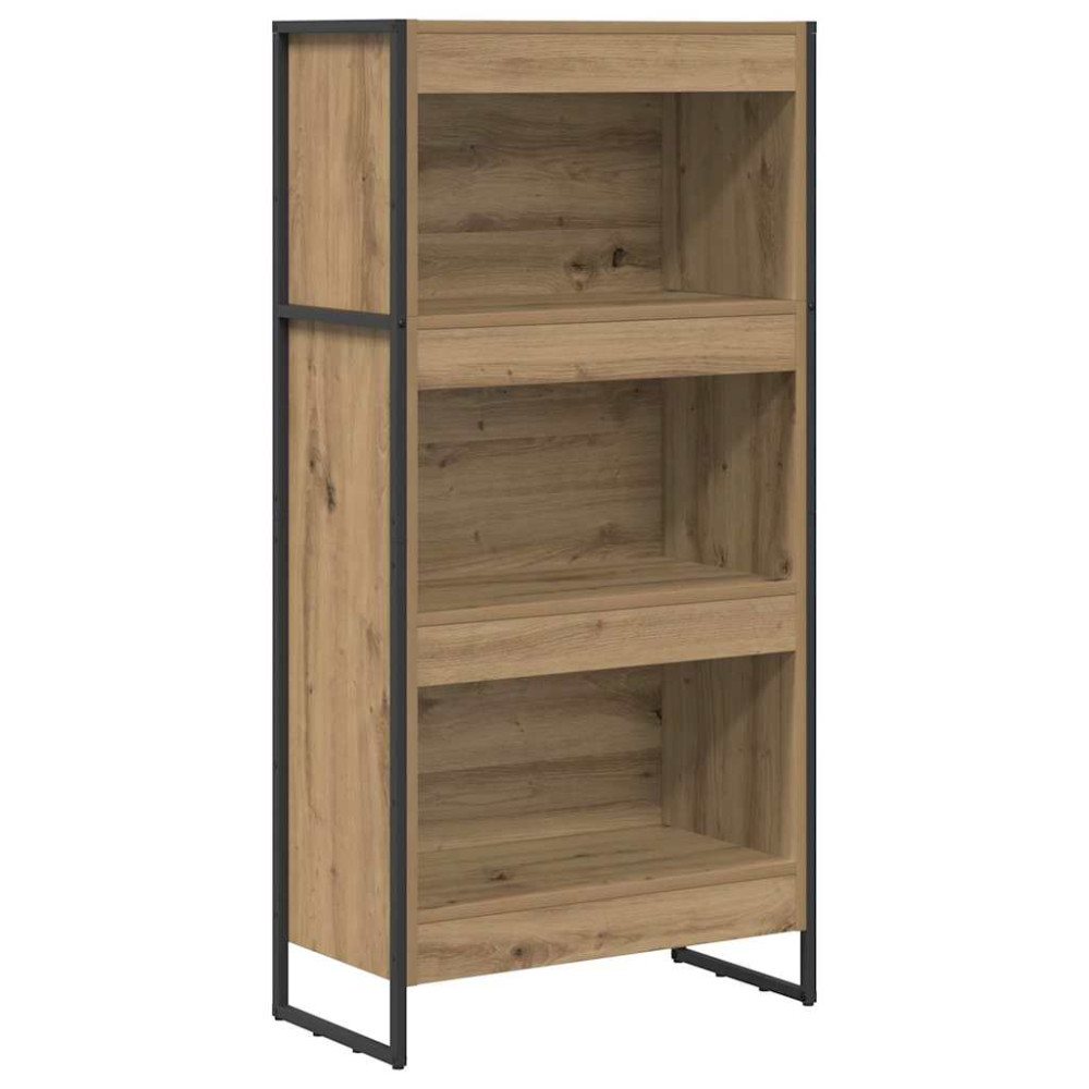 Produktbild för Bokskåp Artisan Ek 60 x 30 x 121 cm Konstruerat trä