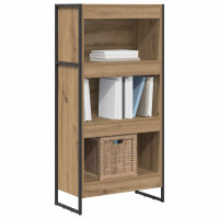 Produktbild för Bokskåp Artisan Ek 60 x 30 x 121 cm Konstruerat trä