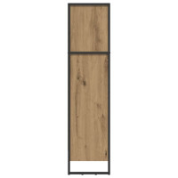 Produktbild för Bokskåp Artisan Ek 60 x 30 x 121 cm Konstruerat trä