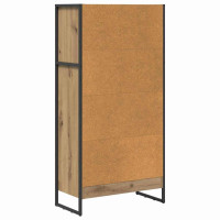 Produktbild för Bokskåp Artisan Ek 60 x 30 x 121 cm Konstruerat trä