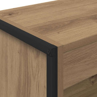 Produktbild för Bokskåp Artisan Ek 60 x 30 x 121 cm Konstruerat trä