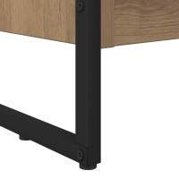 Produktbild för Bokskåp Artisan Ek 60 x 30 x 121 cm Konstruerat trä