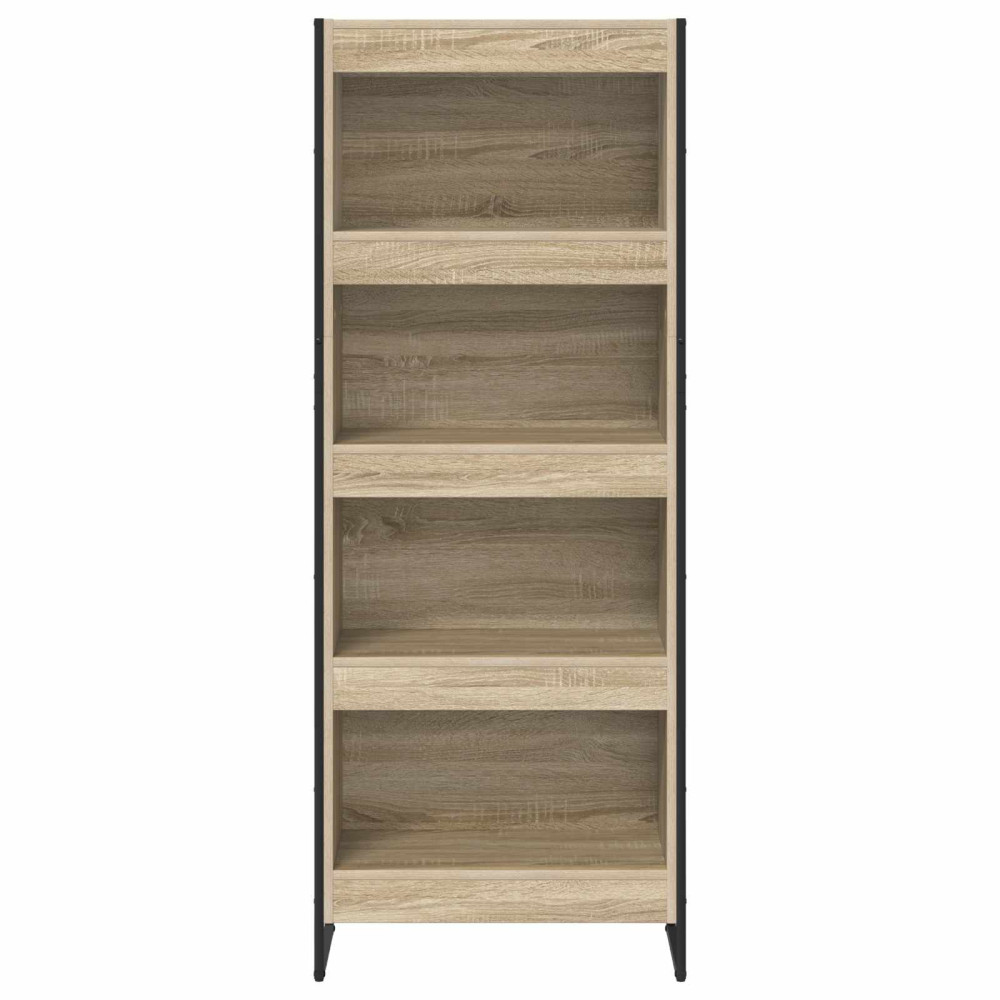 Produktbild för Bokskåp Sonoma 60 x 30 x 155 cm Konstruerat trä