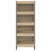 Produktbild för Bokskåp Sonoma 60 x 30 x 155 cm Konstruerat trä