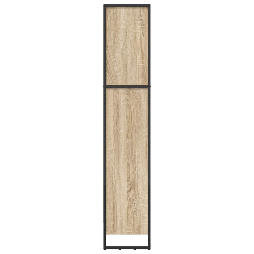 Produktbild för Bokskåp Sonoma 60 x 30 x 155 cm Konstruerat trä